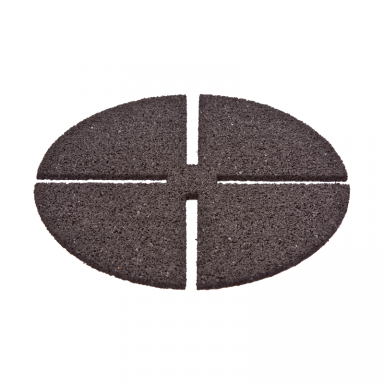 Guminis padas reguliuojamai atramai / pjedestalui plytelėms 130 mm pločio 2 mm storio
